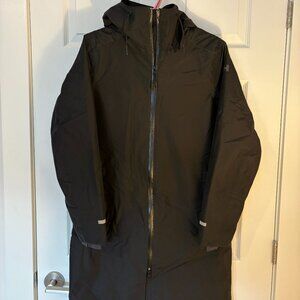 Helly Hansen Women's Aspire Primaloft Insulated Raincoat, Size Small, Black
